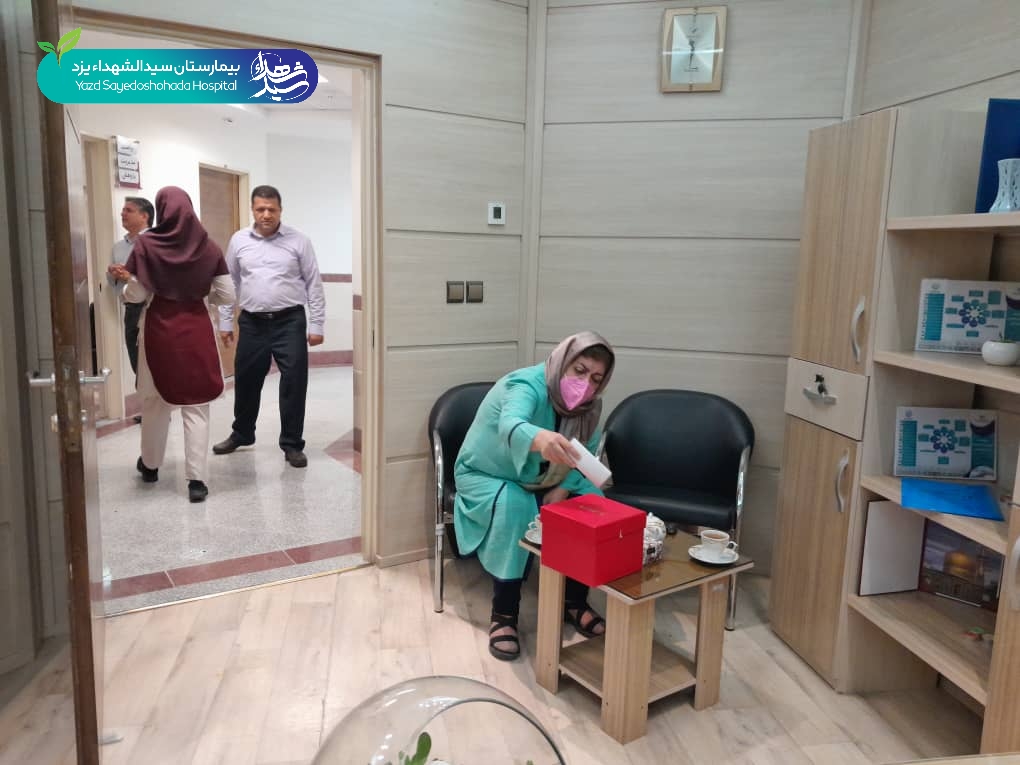 مدیرگروه تخصصی زنان و زایمان بیمارستان سیدالشهداء انتخاب شد | بیمارستان سیدالشهداء یزد